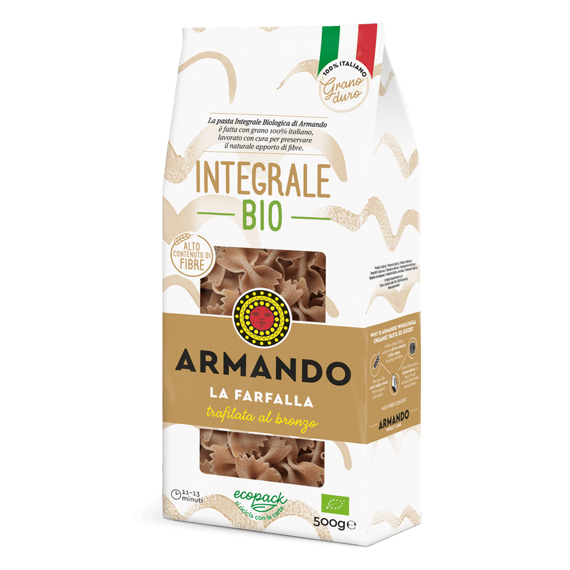 Farfalla Integrale Bio 6 Kg. 12 x 500g