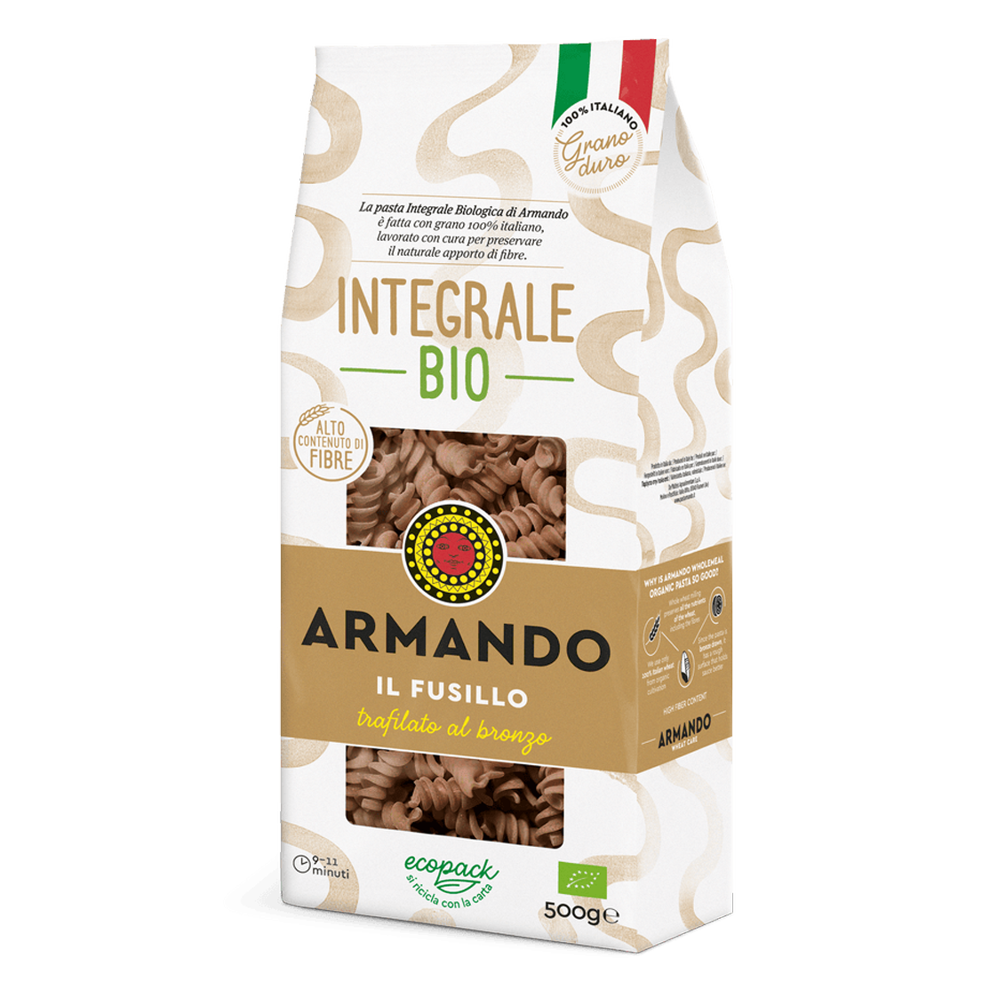 Fusillo Integrale Bio 6 Kg. 12 x 500g
