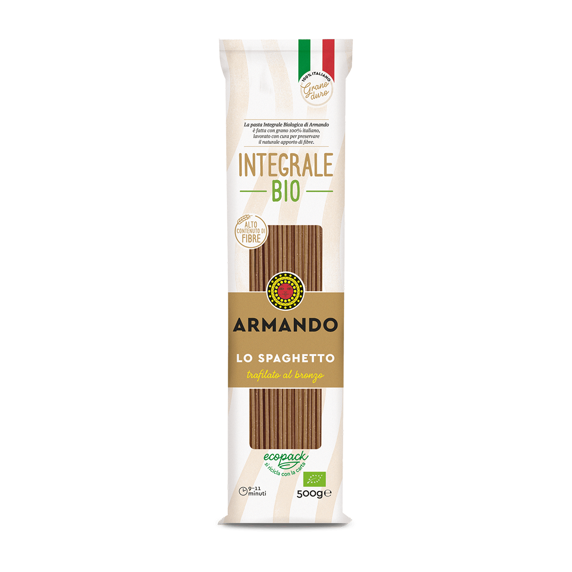 Spaghetto Integrale Bio 10 Kg. 20 x 500g