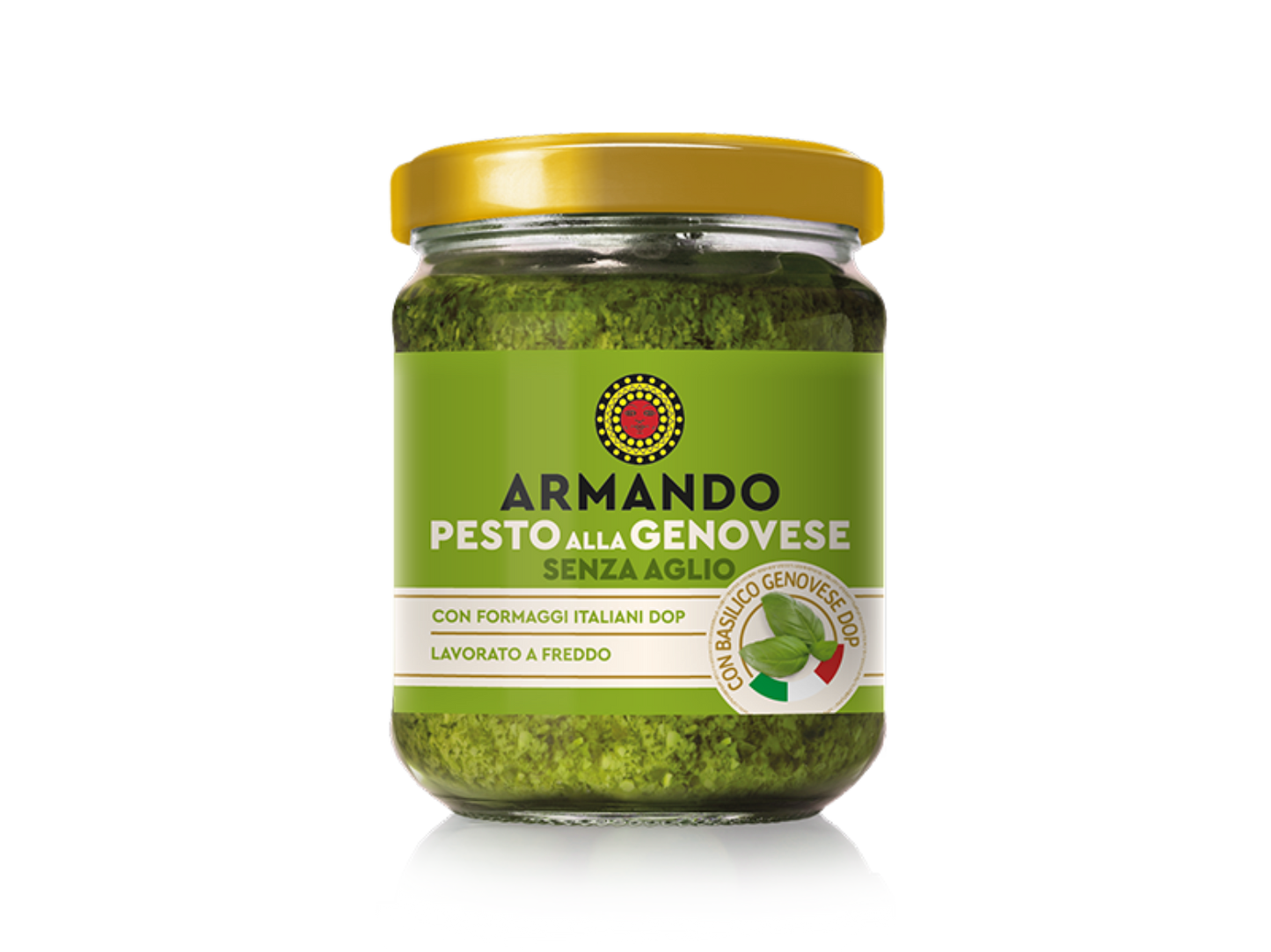 Pesto alla genovese senza aglio. 12 x 180 g