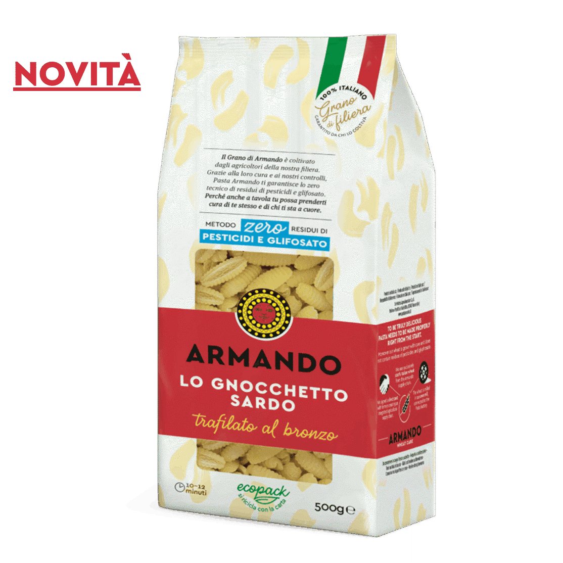 Gnocchetto sardo 6 Kg. 12 x 500 g