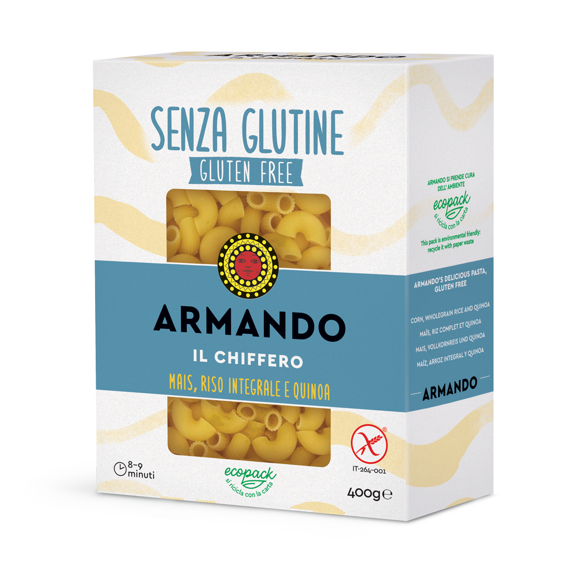 Chiffero Senza Glutine 4,80 Kg. 12 x 400 g