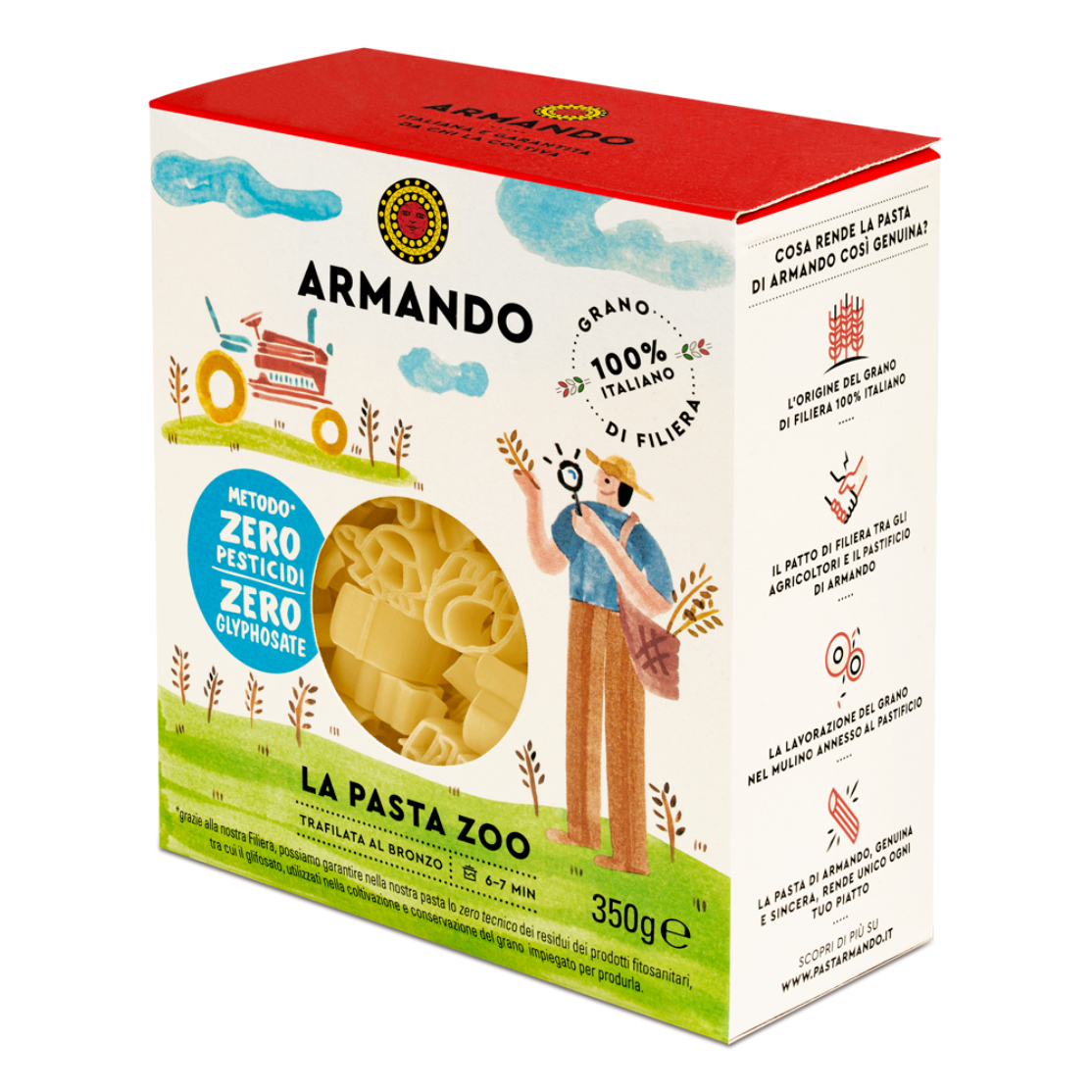 Pasta Zoo 7 Kg. 20 x 350 g