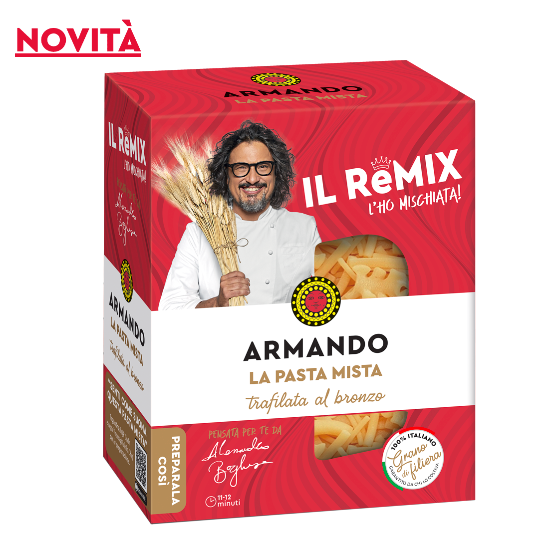 Pasta mista 6 Kg. 12 x 500