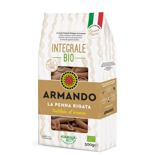 Penna Rigata Integrale Bio 6 Kg. 12 x 500g