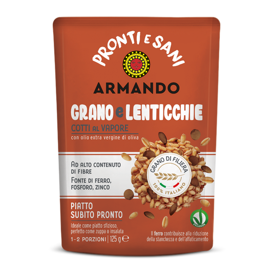 Grano E Lenticchie 1,25 KG. 10 x 125 g